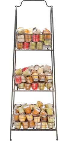 40 Filled Mini Vintage Cup Program without either Display 144 - Filled Mini Vintage Cups - $410.40 - Choose 6 Cases Market Basket Display 19.