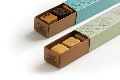 Available in (SRP) shelf ready packs - Please specify on order if required RRP inc vat 9.99 Our fudge gift boxes Case QTY 10 are of the highest 190g e quality and have a truly luxurious feel.