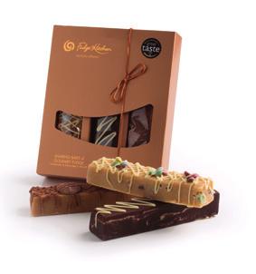 each of six flavours to share and enjoy; Sea Salted Caramel, Chocolate Caramel, Mocha