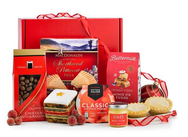 FOOD & DRINK SPECIFICATION Product Name The Christmas Box Ingredients Taste Luxury Mince Pies Mincemeat (Apple Pulp in Potassium Sorbate, Sultana, Sugar, Glucose Syrup, Currants, Candied Peel,