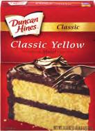 Duncan Hines Classic Cake Mix Assorted Var. 9.