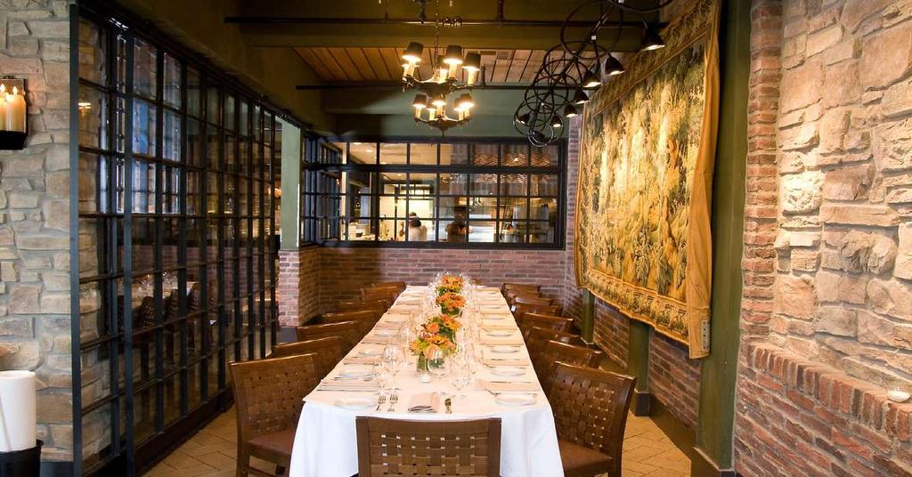 Dining: 25 Main Dining Room Grato s large, sprawling dining room creates a warm