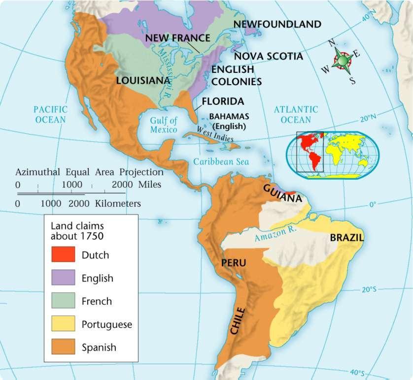 Section 3 Struggle for North America By the 1600s, Spain, France, England, and the Netherlands were competing for trade and colonies.