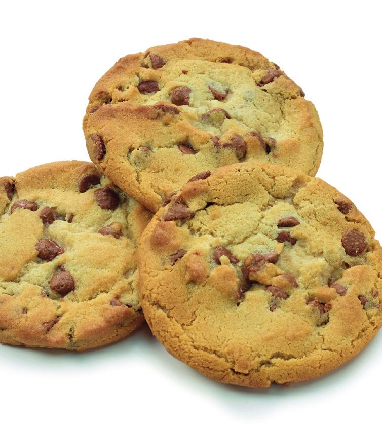 61184 Funtime Milk Chocolate Cookies A soft and chewy plain cookie with milk