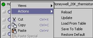 Step 5: - Right click at the Temp Table object > Actions. There are a few selections - Choose the action Save to Table.