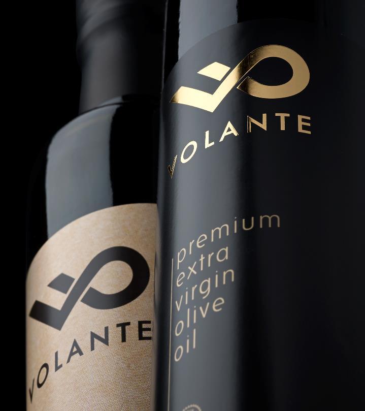 5 main reasons to choose Volante: Only 0.12% acidity. The acidity is defined as a percentage of free fatty acids (oleic acids). The highest quality olive oil must feature a free acidity lower than 0.