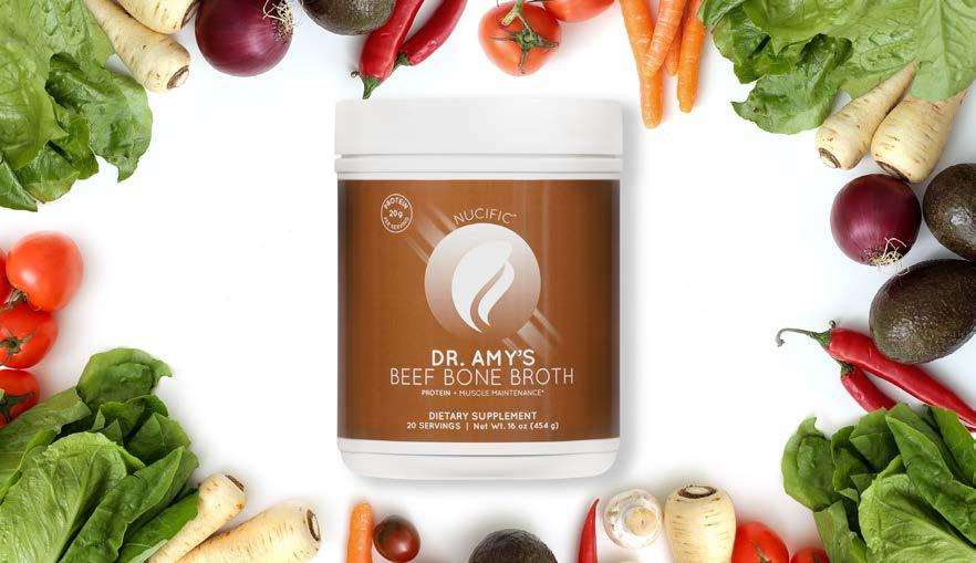 Congratulations on ordering your supply of Dr. Amy s Beef Bone Broth!