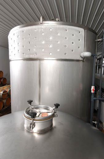 Juice is inoculated with a slow fermenting, cold-sensitive yeast culture and is slowly fermented in stainless steel tanks at very cool temperatures.