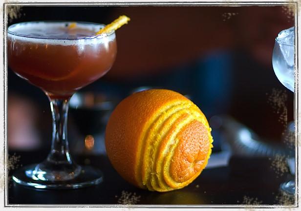 flamed orange zest. Alaska Cocktail Another classic, pre-prohibition cocktail.