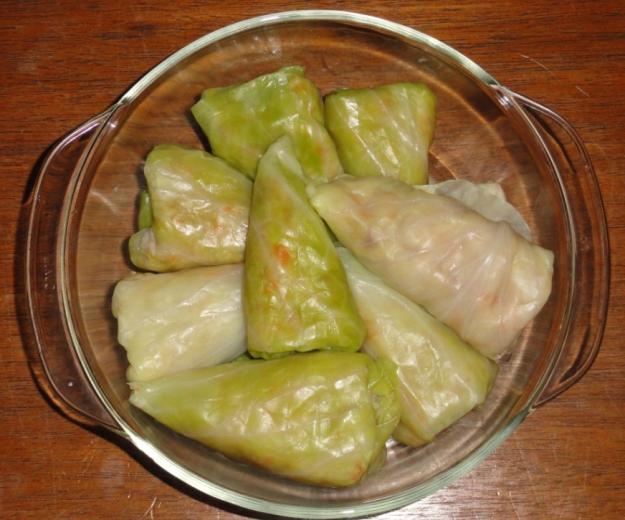 Option 2: Put cabbage rolls into a ceramic or
