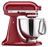 -38% KitchenAid KSM150PSER Artisan Tilt-Head Stand Mixer with Pouring Shield, 5-Quart, Empire Red Price: $268.25 Was: $429.