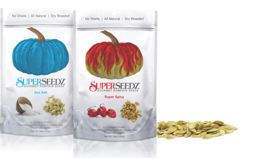 Meet SuperSeedz The #1 selling premium pumpkin seed brand in America* SRP: $4.49-$4.