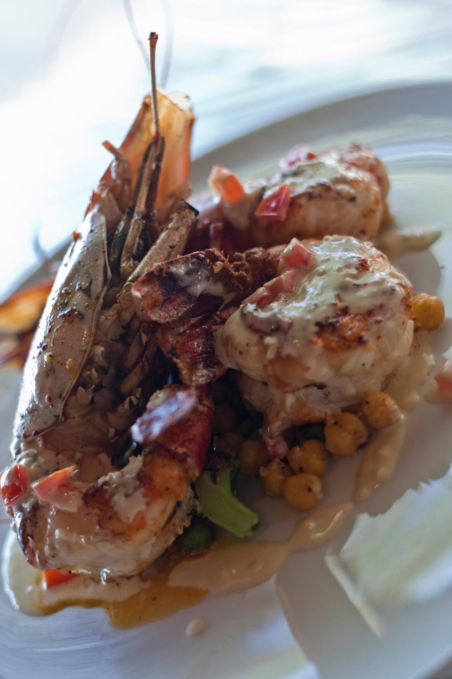 BACK TO FROM THE SEA SIMPLY GRILLED SRI LANKAN WATER PRAWNS