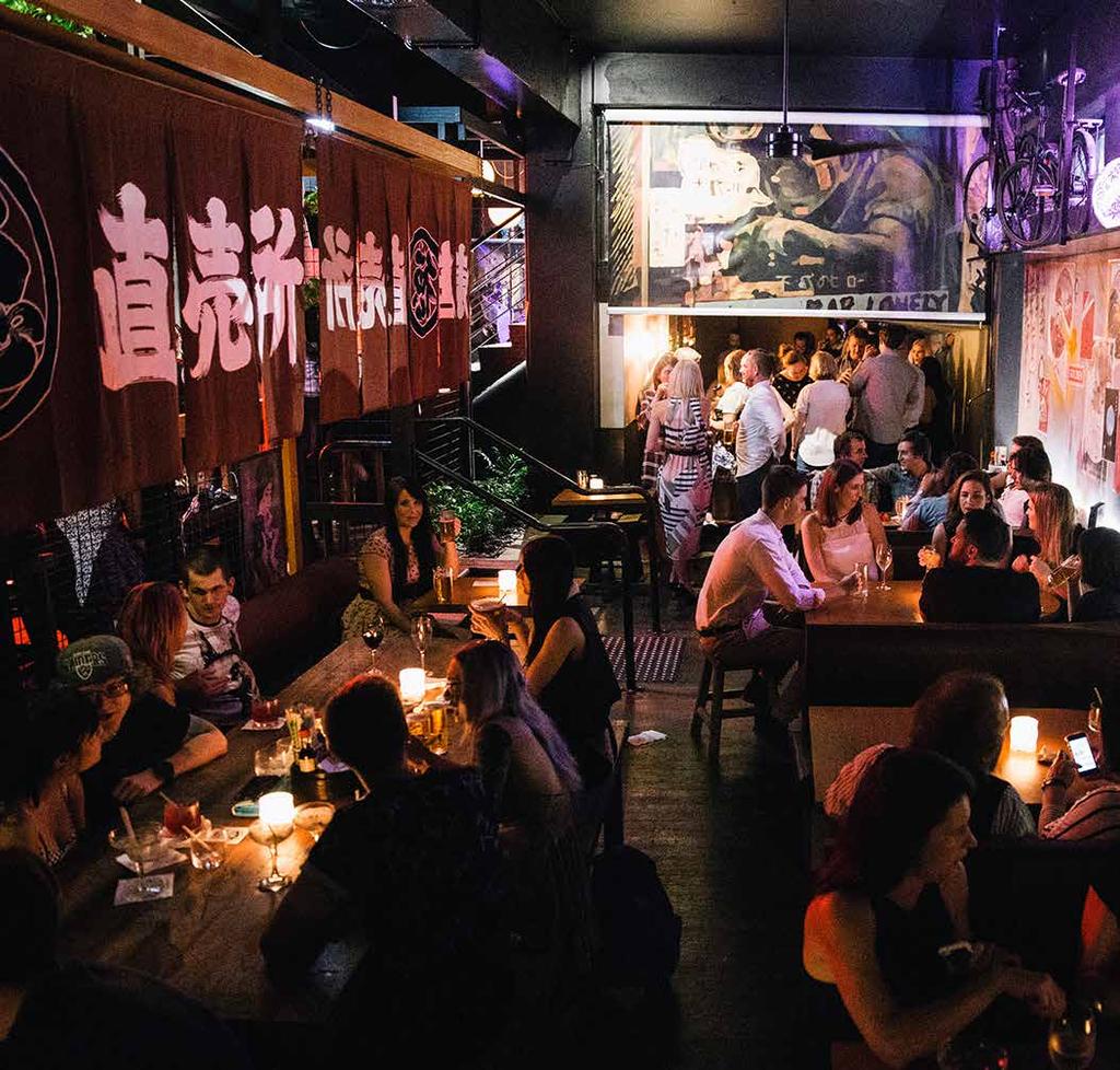 Hidden bars, live music, pool tables, pinball machines, pan-asian street food, cocktails and dimly lit corners you ll find it all secluded away under bustling Brunswick Street in Heya s maze of