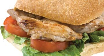 Ciabattas Served with homemade chips. Add French Fries or a Cup of Soup - 1.99 Asiago Steak* Grilled ribeye steak with grilled onions, mushrooms tomatoes and asiago cheese sauce - 8.