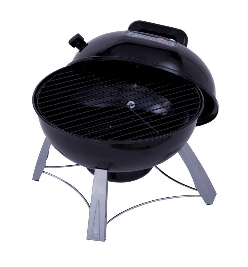 12301719 - Small Kettle Charcoal Kettle Tabletop Charcoal Tabletop Grill 151 square inches total cooking area (13.