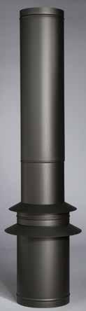 bushing 2 collars CHIMNEY SET 2 x 1 m Product code 43001353 stainless stainless 2 x 1 m Content Ø 36 cm bushing 2 collars CHIMNEY SET 1,5 m Product code
