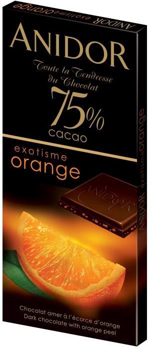 Tablete Anidor Toute la tendresse du chocolat Anidor is the premium