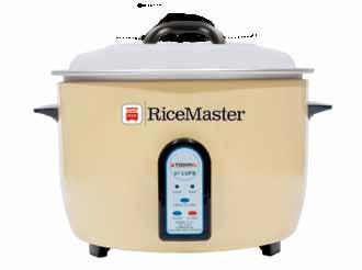 Congratulations on your purchase of a RiceMaster Electronic Rice Cooker!