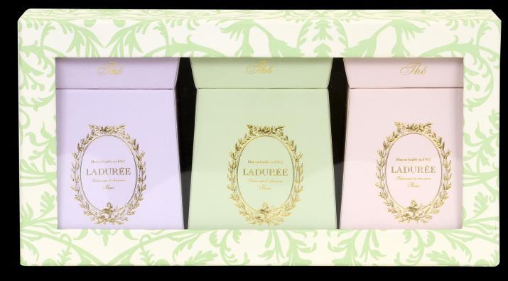 Mini Teas Gift Boxes Ladurée offers elegant tea gift boxes Gift