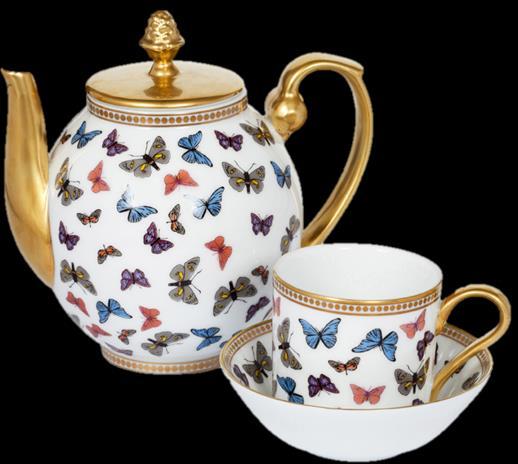 Gift box of Tea pot Pompadour: 73