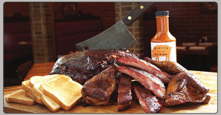 95 2 All orders include adequate sauce. Extra Sauce may be purchased. 14.95 (1lb) 26.95 (2lbs) BBQ Pork Ribs 13.50 (Chopped) 14.50 (Pulled) 1lb BBQ Pork BBQ Beef Brisket 17.