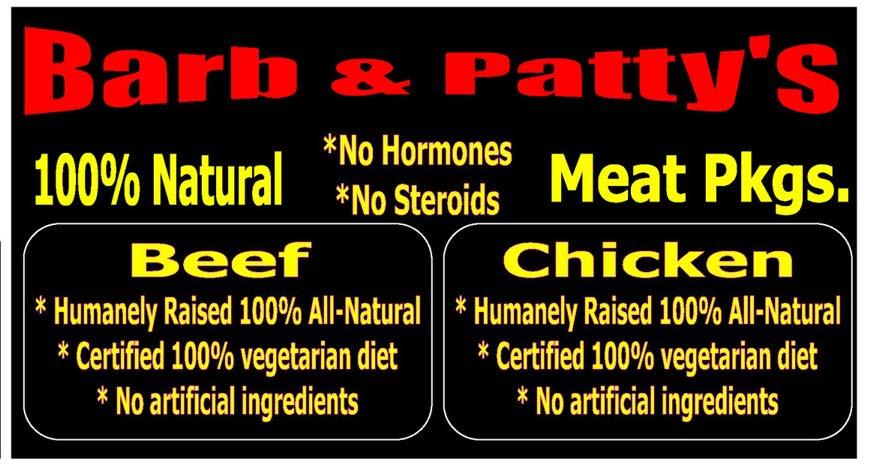 com 100% Natural 100% Natural & Turkey Humanely Raised Certified Vegetarian Diet No Hormones No Steroids No Antibiotics This Coon Worth Reg. Price $10.00 OFF Our Famous Real 6 Ground Chuck Sold 6 Lb.