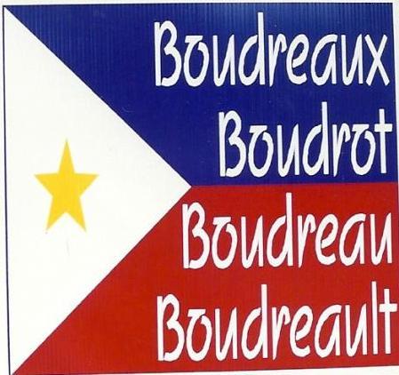 Family Logo Etoile Acadienne / Acadian Star Chene Evangeline / Evangeline Oak L Association de la Famille Boudreaux / Boudreau / Boudrot / Boudreault Etoile Acadienne ~ Special Photo Edition A