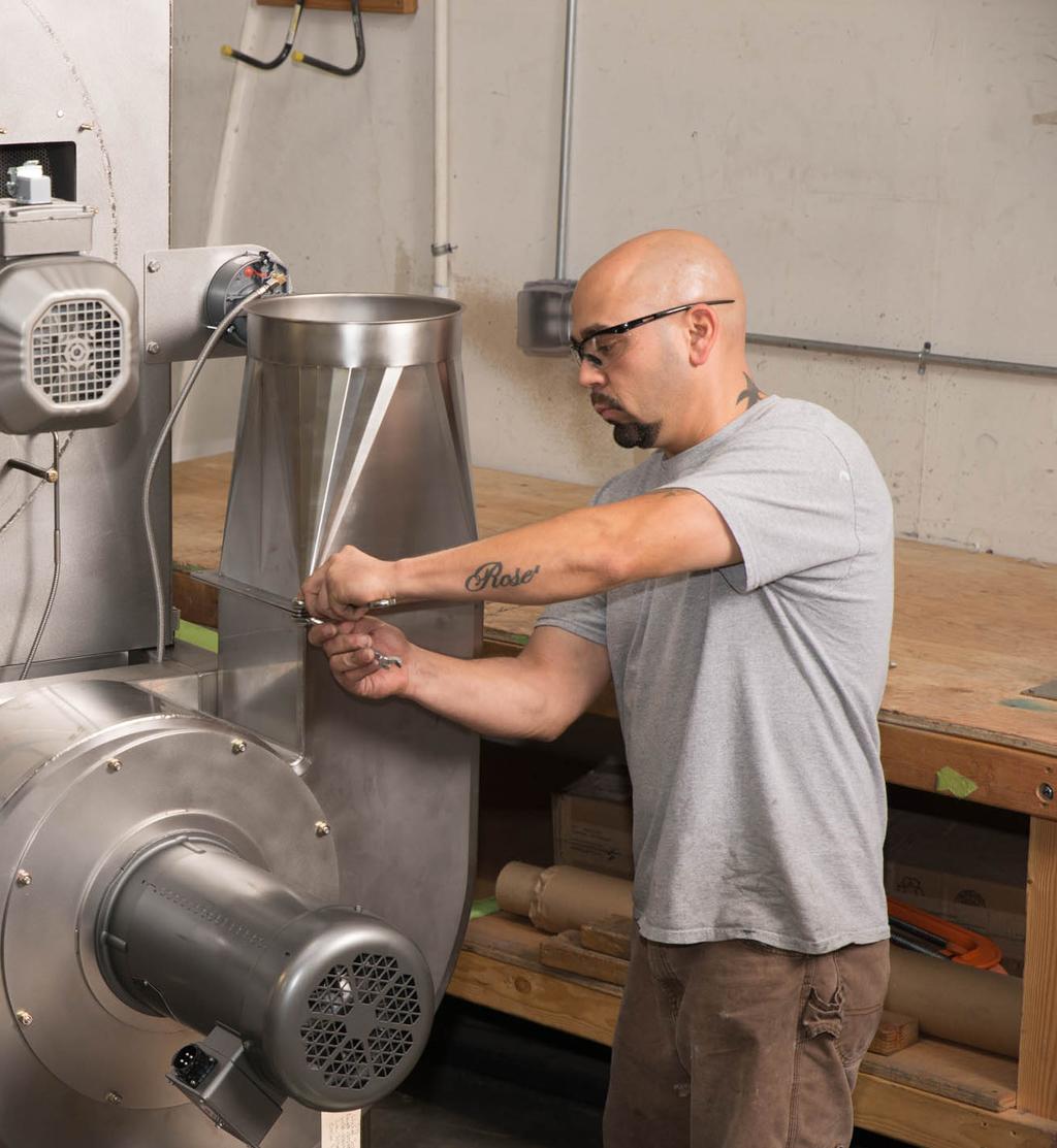 ground-breaking control to create a single baseline roasting profile that can be run at different batch sizes, on any Loring roaster, with consistent