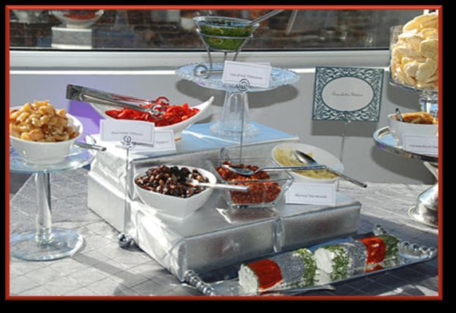 Bruschetta Station Bruschetta Station Italian Focaccia Bread with your choice of 3-4 Toppings of: Fresh