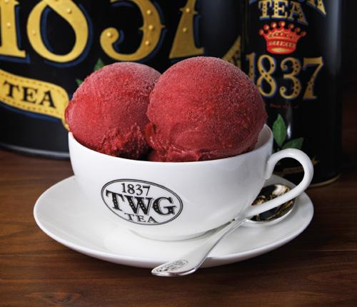 MACARONS TWG Tea s renowned crispy almond biscuit with a soft centre. Infused with our signature teas, TWG Tea has transformed the macaron into a uniquely memorable confection.