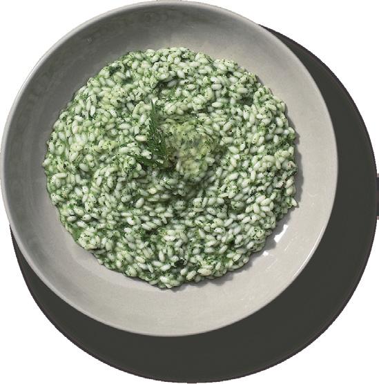 OUR RECIPES Nettle risotto with Asiago Pdo and chestnut honey 50 g Asiago Fresh or Seasoned Pdo 200 g rice 1 l meat stock 50 g nettles 10 g shallot 10 g celery 1 coffee-spoonful of chestnut honey