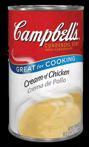 Campbell s fully customizable soup bases empower operators and consumers to create signature fresh prepared soups by adding just the right type and amount of ingredients to; Allows for