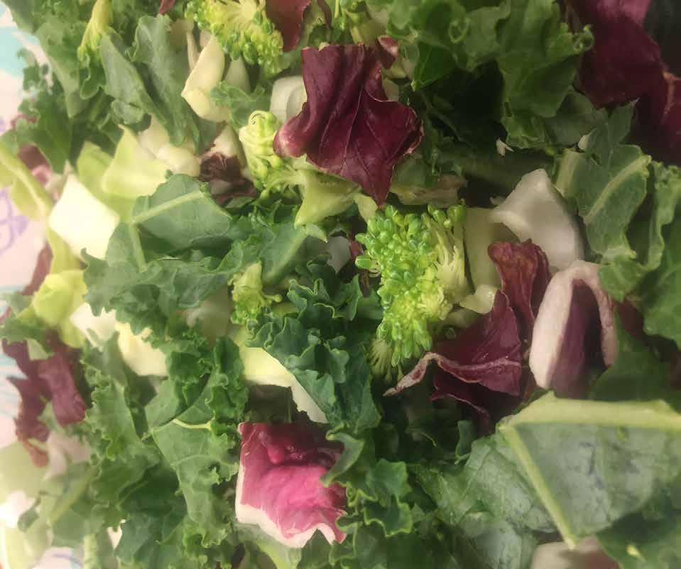 SUPER Greens Salad Mix Made fresh and from a local company!