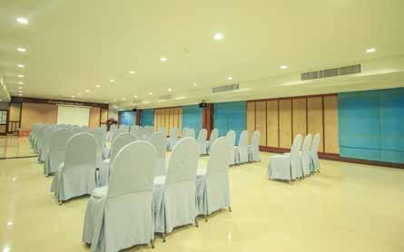 SEA SKY CONFERENCE The Sea Sky Conference Room boasts 330 square meters of meeting space and is ideal for conferences and banquet functions.