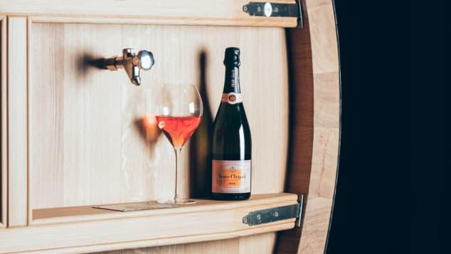 Madame Clicquot came up with a revolutionary technique for producing rosé champagne.