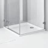 piatti doccia in acrilico acrylic shower trays Piatto doccia quadrato Piatto doccia quadrato in acrilico. Foro di scarico per piletta da 90 mm. Installazione sopra pavimento.