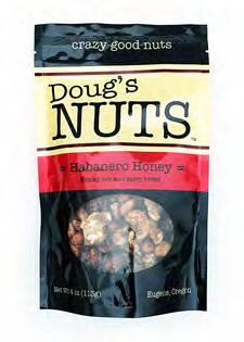 a fiery dusting of habanero, chipotle and cinnamon Coconut Beach Crunch The inspiration for making crazy good nuts hit Doug one glorious February morning while surfing at Eliot s Bay in New Zealand.