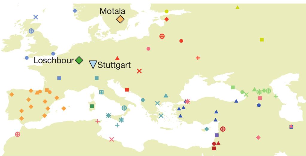 Neandertal admixture fraction Gradual decline in Neanderthal admixture La Braña had more Neanderthal DNA than modern humans. (Seguin-Orlando et al.