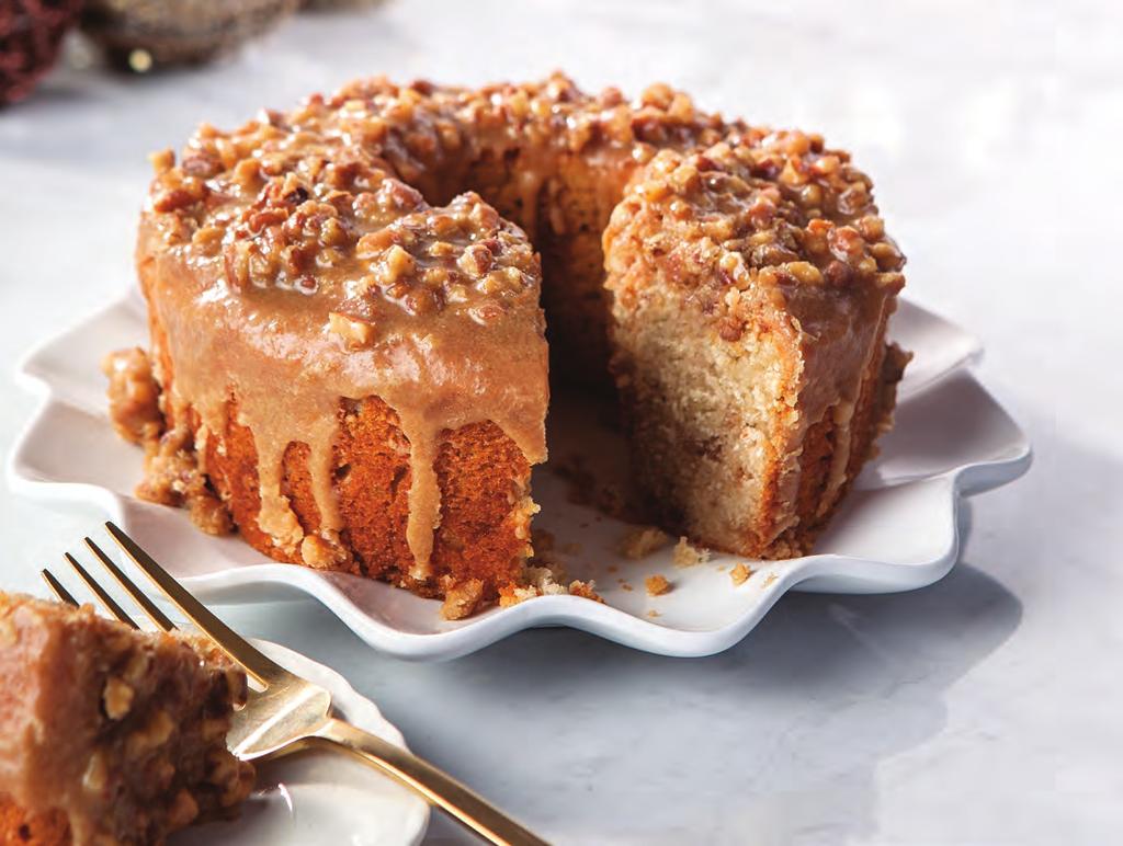 FREE ON THIS GIFT Praline Cake We come from a family of bakers and a family of