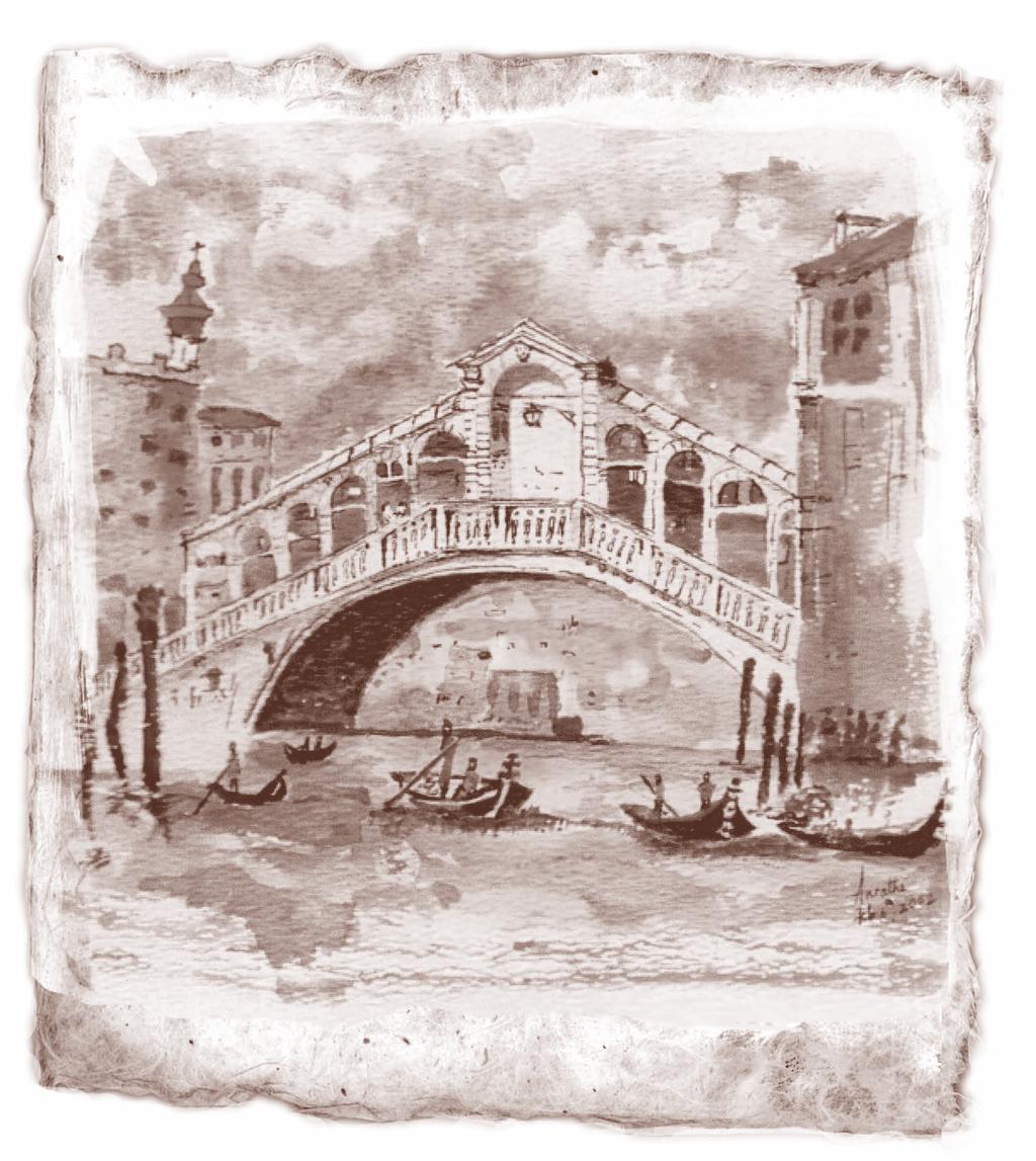 The Rialto Bridge According to the historical tradition, Venice was founded in the year 452.