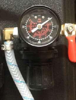 BEER REGULATOR Beer regulators control the pressure from the gas cylinder to the keg coupler.