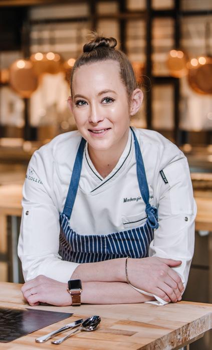 MEET CHEF DE CUISINE MACKENZIE RUPP At an early age, Chef Rupp began cooking and soon realized her love for culinary cuisine would drive her to attend The Le Cordon Bleu College of Culinary Arts in