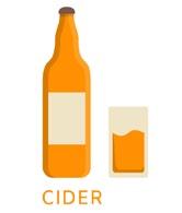 Brothers, Old Mout) 48% Men are significantly more likely to drink cider