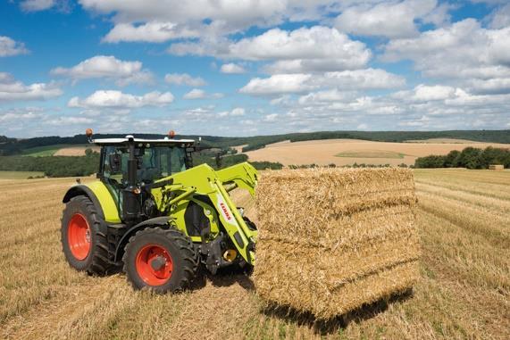 Smart Work The basic ARION has mechanical spool valves and the CLAAS INFORMATION SYSTEM (CIS).