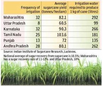 that of ~10.5% in UP. UP has ~115 sugar mills, with most of them being private mills. Whereas, Maharashtra has more of co-operative mills. Also, average UP sugarcane crop age is 9.