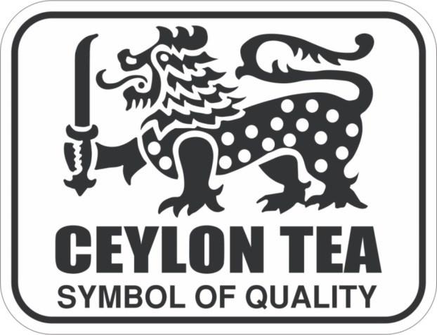 CEYLON TEA The Lion Logo is awarded and stamped on tea that; It guarantee for 100% Pure Ceylon Tea, packed in