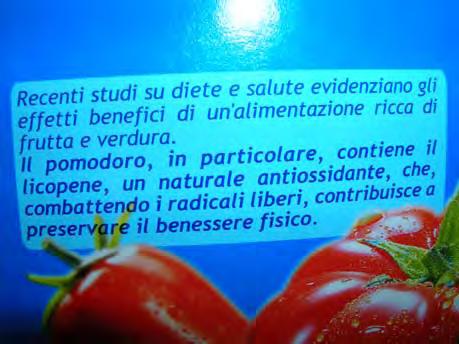 In Particular, Tomato contains lycopene, a natural antioxidant, which, fighting free radicals, contributes to preserve physical welfare There are different sizes.