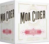 15 Pack Moa Cider 330ml Bottles 12 Pack Apple 3273545