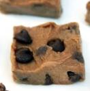 Chocolate Chip Cookie Dough Fudge 3/4 cup salted peanuts 1/4 cup raw almonds 10 dates, pitted 1 can lentils, rinsed and drained (about 1 cup) 1 teaspoon vanilla 1/2 cup